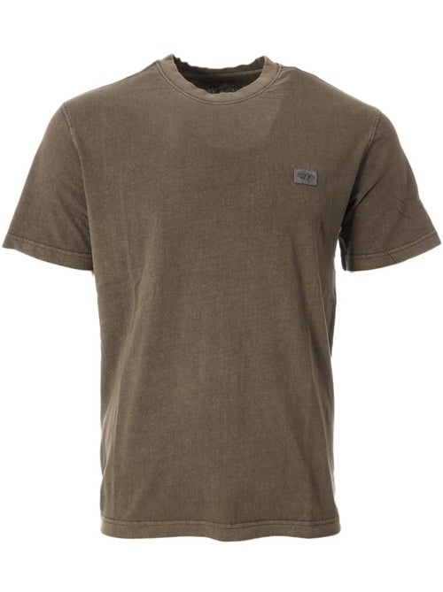 T-shirt Kaki para Homem Teddy Smith Ericko - Kiabi T-shirt Kaki para Homem Teddy Smith Ericko - Kiabi