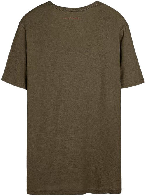 T-Shirt Kaki para Homem Teddy Smith Gabriel - Kiabi