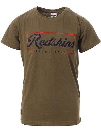 T-Shirt Kaki para Rapaz Redskins TS6074