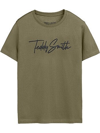T-shirt bege para rapaz teddy smith evan