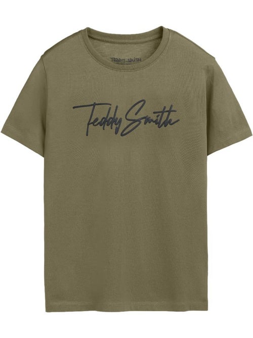 T-shirt kaki para rapaz teddy smith evan - Kiabi T-shirt kaki para rapaz teddy smith evan - Kiabi