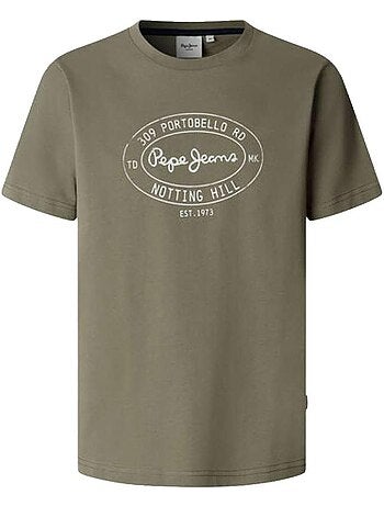 T-shirt branco masculino pepe jeans originals