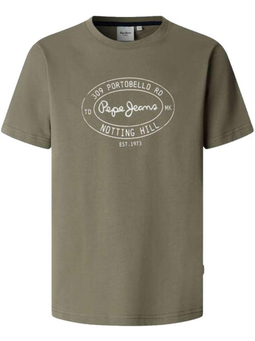 T-shirt Kaki Pepe Jeans Originals para Homem - Kiabi T-shirt Kaki Pepe Jeans Originals para Homem - Kiabi