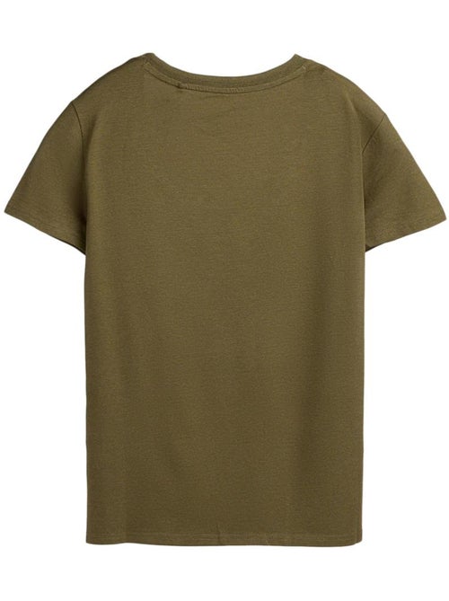 T-shirt Kaki Teddy Smith Mia para Mulher - Kiabi