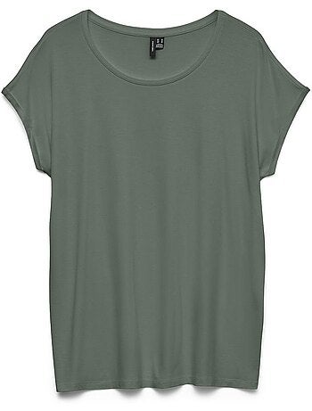 T-shirt Feminina Vero Moda Fosia Preta
