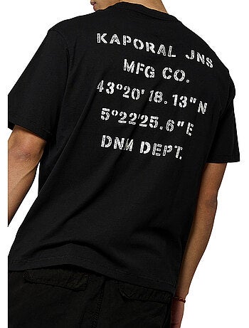 T-shirt Kaporal Bark Preto para Homem