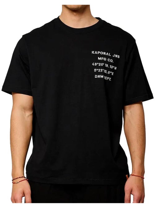T-shirt Kaporal Bark Preto para Homem - Kiabi
