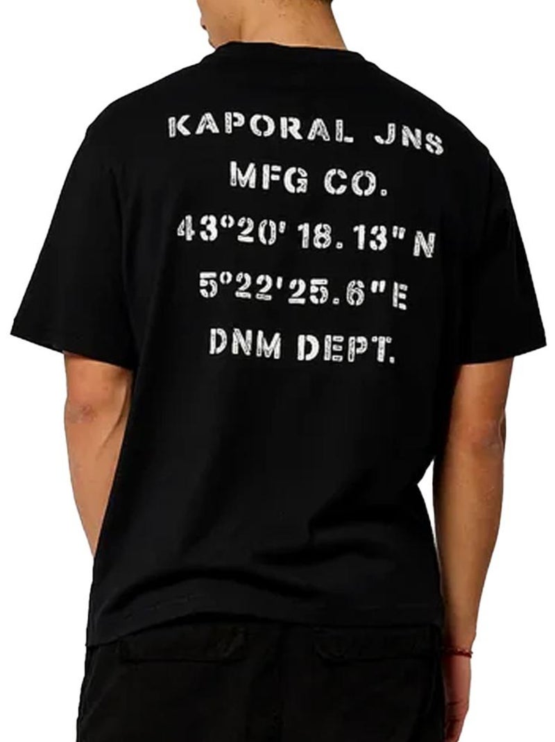 T-shirt Kaporal Bark Preto para Homem Preto - Kiabi
