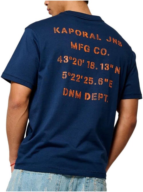 T-Shirt Kaporal BARKH para Homem Azul Marinho - Kiabi