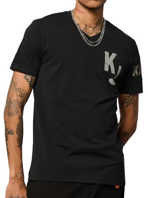 T-Shirt Kaporal BARNY Preto para Homem - Kiabi