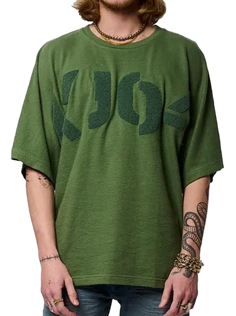 T-Shirt Kaporal Batos Verde para Homem Verde - Kiabi