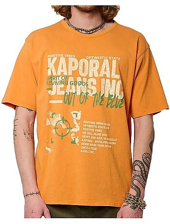 T-shirt branco para homem kaporal belem