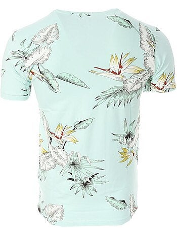 T-shirt kaporal birdy azul para homem