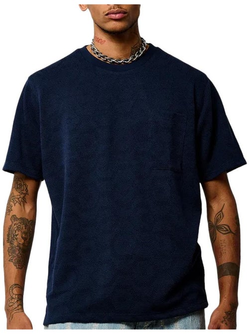 T-shirt Kaporal Bondi para Homem Azul Marinho - Kiabi T-shirt Kaporal Bondi para Homem Azul Marinho - Kiabi