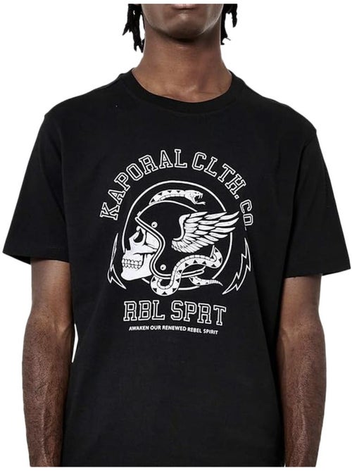 T-Shirt Kaporal CONOR Preto para Homem - Kiabi T-Shirt Kaporal CONOR Preto para Homem - Kiabi