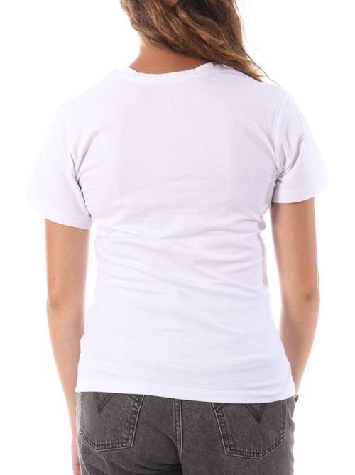 T-Shirt Kaporal ENDA Branco para Mulher - Kiabi T-Shirt Kaporal ENDA Branco para Mulher - Kiabi