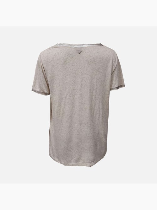 T-shirt Kaporal FELIX Bege Mesclado para Mulher - Kiabi T-shirt Kaporal FELIX Bege Mesclado para Mulher - Kiabi