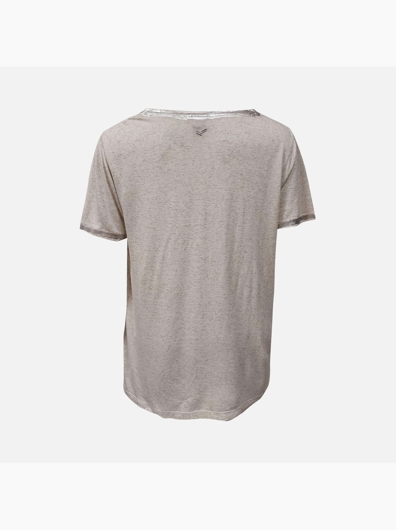 T-shirt Kaporal FELIX Bege Mesclado para Mulher Bege - Kiabi