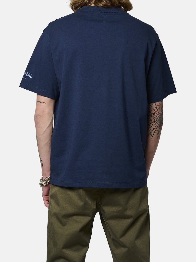 T-shirt Kaporal Jack para Homem Azul-Marinho Azul escuro - Kiabi