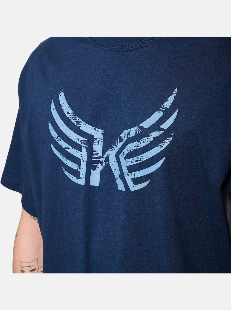 T-shirt Kaporal Jack para Homem Azul-Marinho Azul escuro - Kiabi