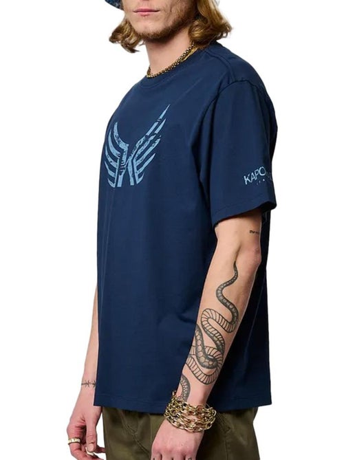 T-shirt Kaporal Jack para Homem Azul-Marinho - Kiabi T-shirt Kaporal Jack para Homem Azul-Marinho - Kiabi