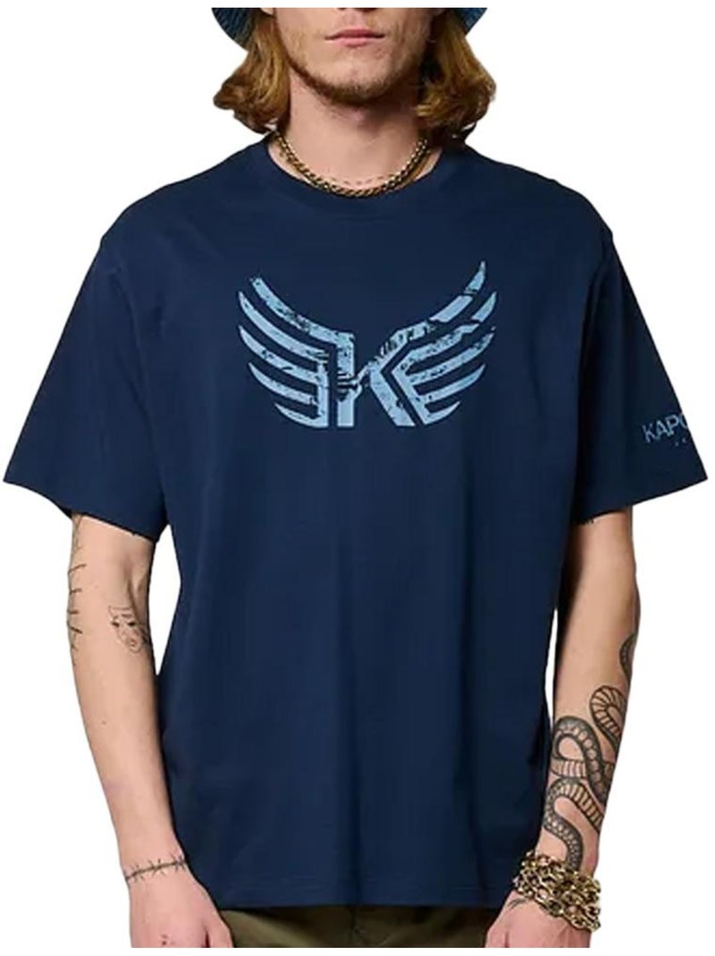 T-shirt Kaporal Jack para Homem Azul-Marinho Azul-marinho - Kiabi