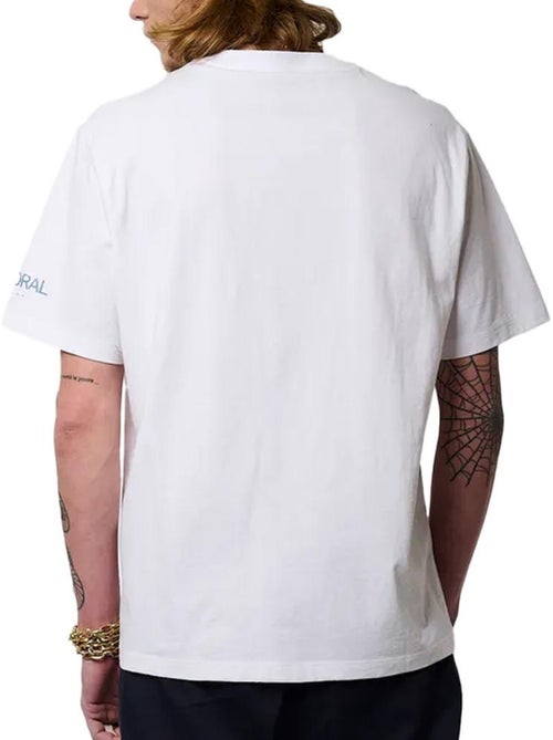 T-shirt Kaporal Jack para Homem Branco/Azul - Kiabi T-shirt Kaporal Jack para Homem Branco/Azul - Kiabi