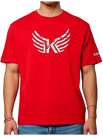 T-shirt kaporal jack vermelho para homem