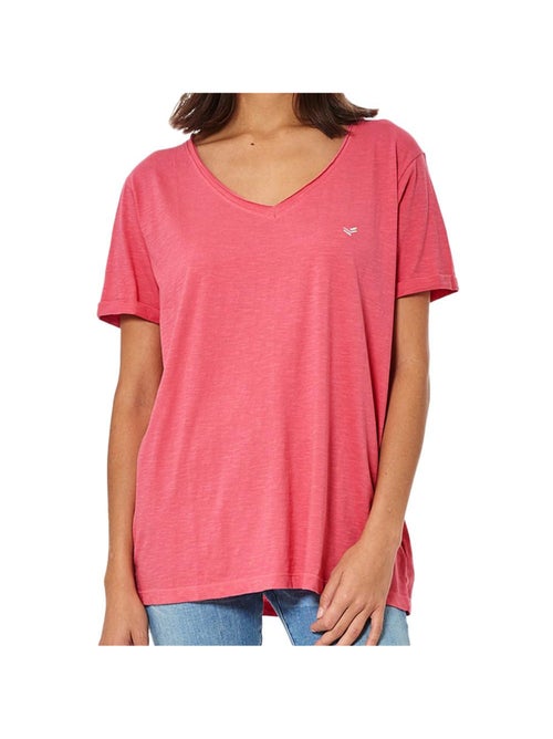 T-shirt Kaporal Jipsye Rosa para Mulher - Kiabi T-shirt Kaporal Jipsye Rosa para Mulher - Kiabi