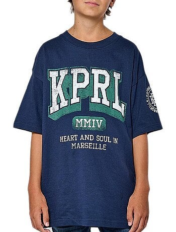 T-shirt Kaporal MARSOH para Rapaz, Azul-Marinho
