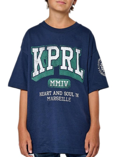T-shirt Kaporal MARSOH para Rapaz, Azul-Marinho - Kiabi T-shirt Kaporal MARSOH para Rapaz, Azul-Marinho - Kiabi