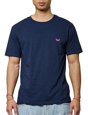 T-shirt Kaporal Meter para Homem Azul-Marinho