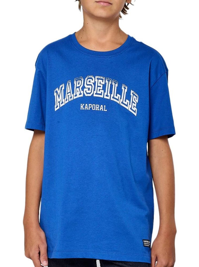 T-shirt Kaporal MINY Azul para Rapaz Azul - Kiabi