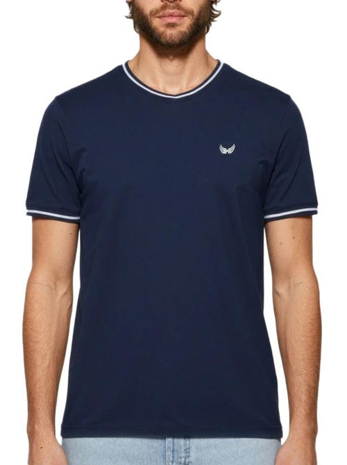 T-shirt kaporal molto para homem azul marinho - Kiabi T-shirt kaporal molto para homem azul marinho - Kiabi