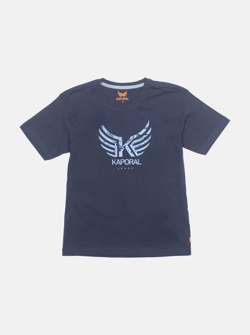 T-shirt Kaporal OLLIEE para Menino Azul Marinho - Kiabi T-shirt Kaporal OLLIEE para Menino Azul Marinho - Kiabi