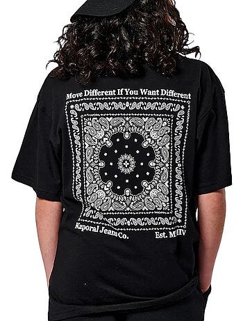 T-Shirt Kaporal Onito Preto para Rapaz