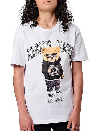 T-Shirt Kaporal Onour Branco para Rapaz