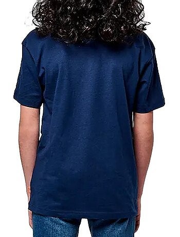 T-shirt kaporal onour para menino, azul-marinho