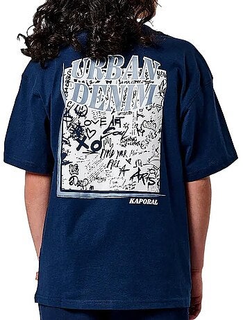 T-shirt Kaporal Orion para Menino Azul Marinho