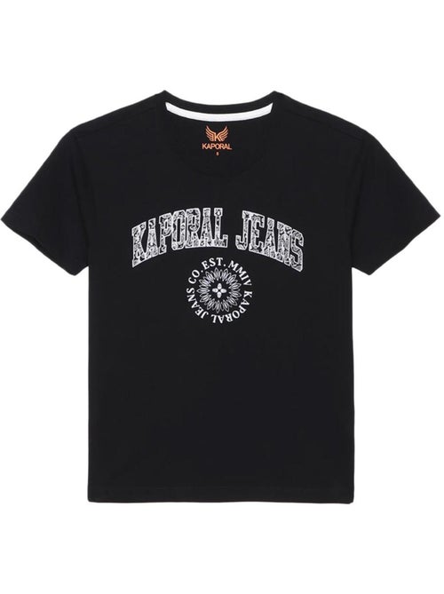 T-Shirt Kaporal Orion Preto para Rapaz - Kiabi T-Shirt Kaporal Orion Preto para Rapaz - Kiabi