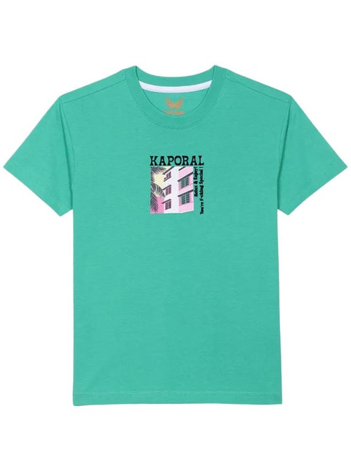 T-shirt Kaporal Ostyn para Rapaz Verde - Kiabi T-shirt Kaporal Ostyn para Rapaz Verde - Kiabi