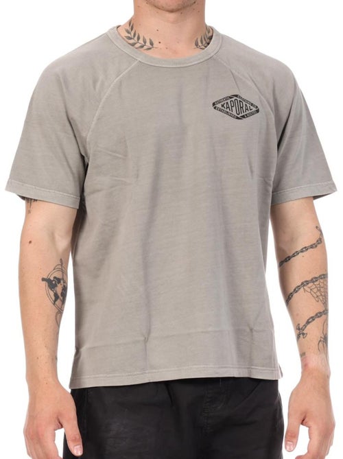 T-Shirt Kaporal Rakim Cinzento para Homem - Kiabi
