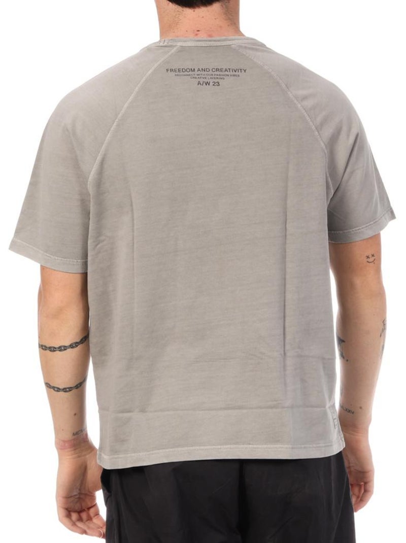 T-Shirt Kaporal Rakim Cinzento para Homem Cinza-prateado - Kiabi