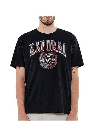 T-Shirt Kaporal ROBINH Preto para Homem