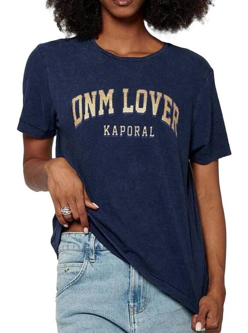 T-shirt Kaporal Salto para Mulher Azul Marinho - Kiabi