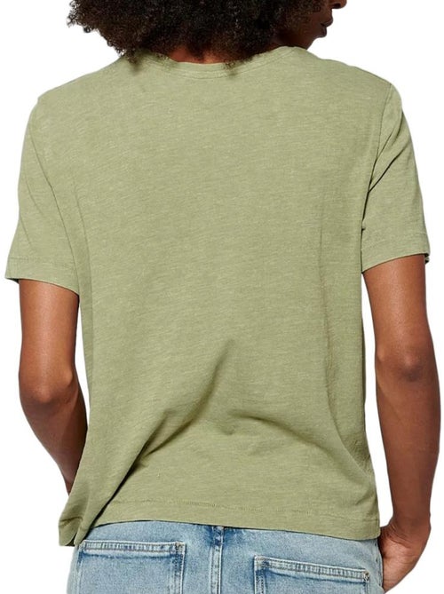 T-Shirt Kaporal SALTO Verde para Mulher - Kiabi T-Shirt Kaporal SALTO Verde para Mulher - Kiabi