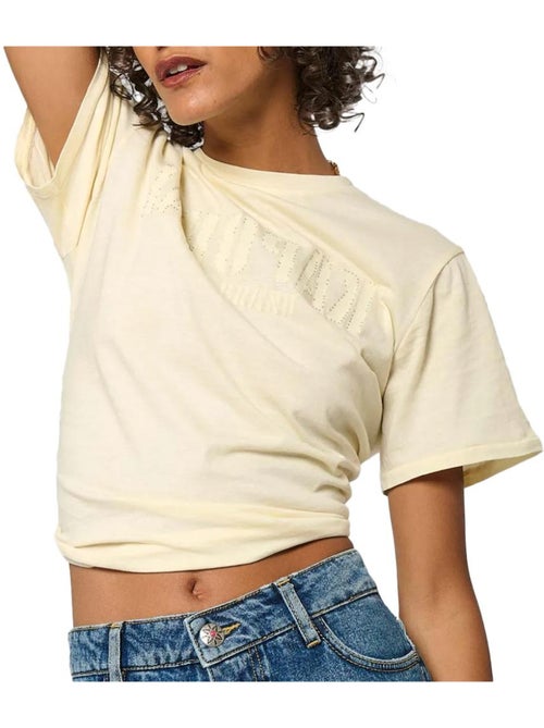T-shirt kaporal sarmy bege para mulher - Kiabi T-shirt kaporal sarmy bege para mulher - Kiabi