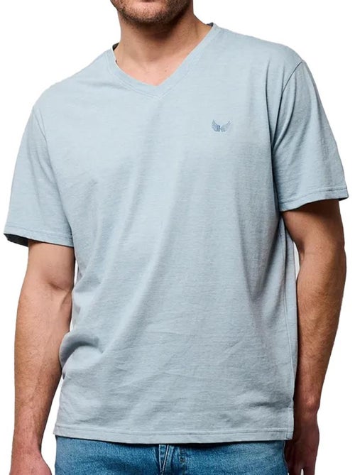 T-Shirt Kaporal SAVEH Azul para Homem - Kiabi