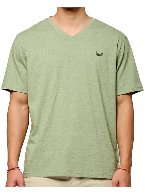 T-Shirt Kaporal Saveh Verde para Homem - Kiabi T-Shirt Kaporal Saveh Verde para Homem - Kiabi