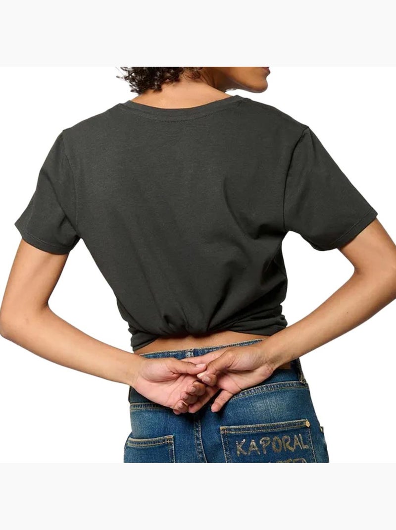 T-shirt Kaporal SIGNE Cinzento para Mulher Cinza-prateado - Kiabi